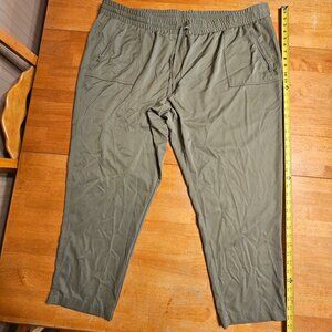 Magellan Lost Pines Stretch Travel Pants, Dusty Olive, Size 3X, Water Repellent